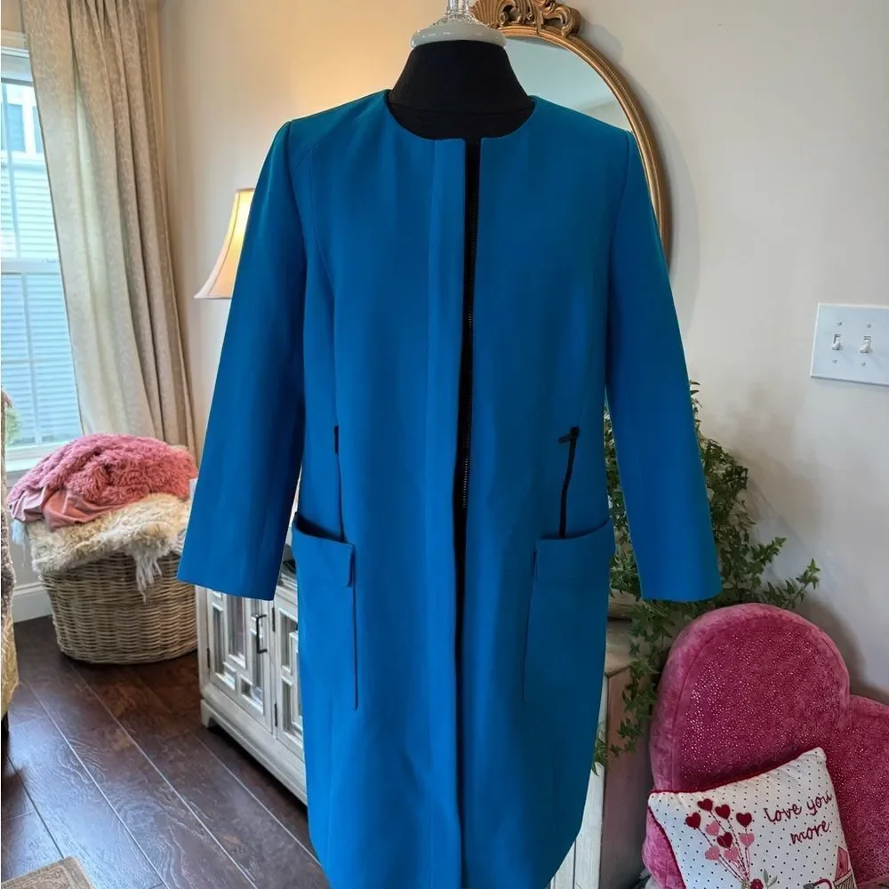Blue Classiques Entier long blazer/jacket (small)